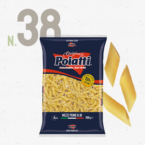 alberto-poiatti-mezze-penne-n-38-linea-tradizionale-hartweizenpasta image 1