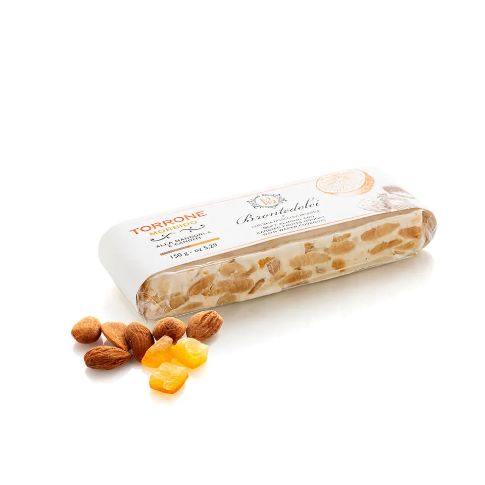 brontedolci-mandel-orangen-nougat-wafer-150-g image 1