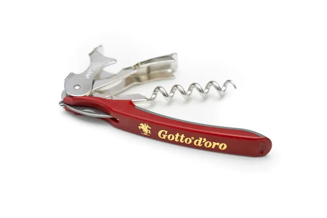 gotto-d-oro-cavatappi-professionale-rosso-korkenzieher image 1
