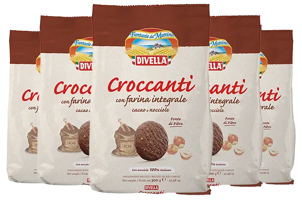 divella-ottimini-croccanti-integrali-kekse-mit-kakao-und-haselnuss image 1