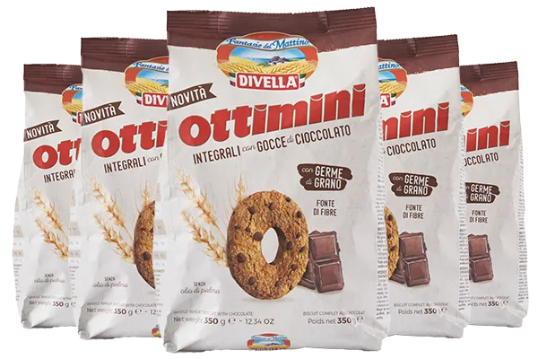 divella-ottimini-integrali-kekse-mit-schokotropfen image 1