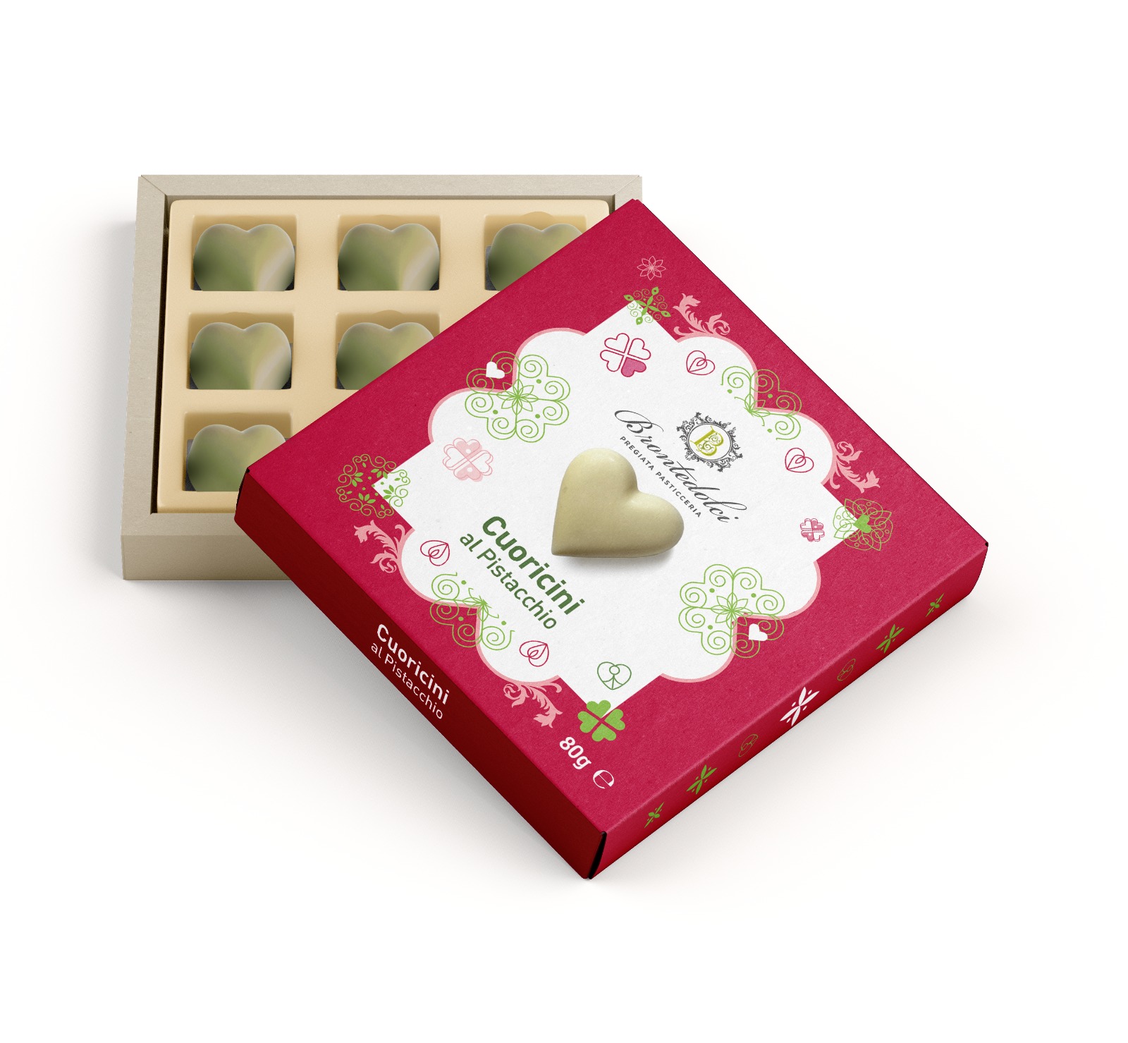 brontedolci-cuoricini-al-pistacchio-80-g-8-pralinenherzen image 1